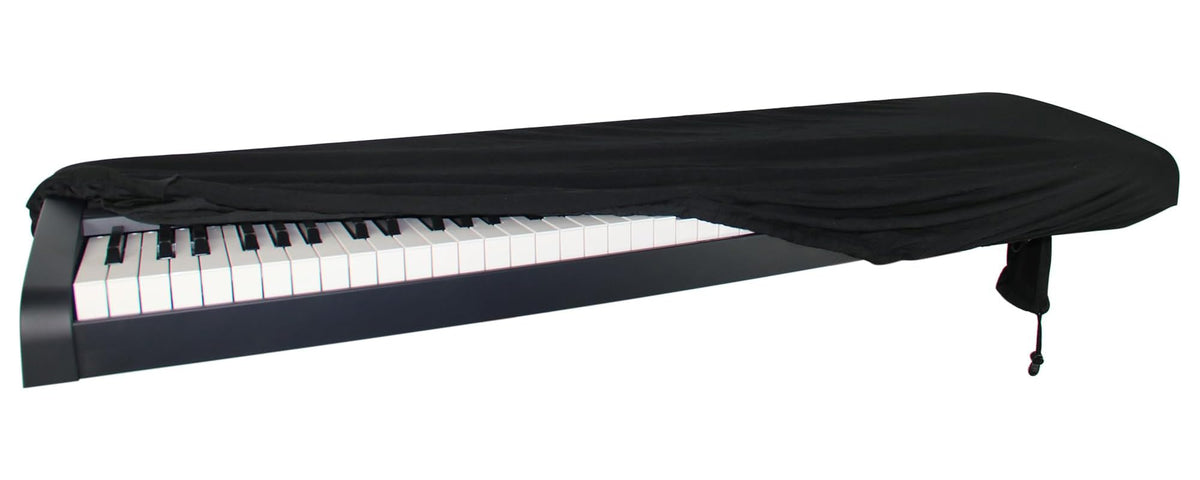 Gearlux Stretchy Keyboard Dust Cover for 88-Key Digital Pianos (60 x 22 x 8 Inches) w/ Keyboard Stand