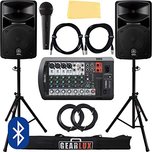 Yamaha STAGEPAS 400BT Portable PA System w/ Microphone