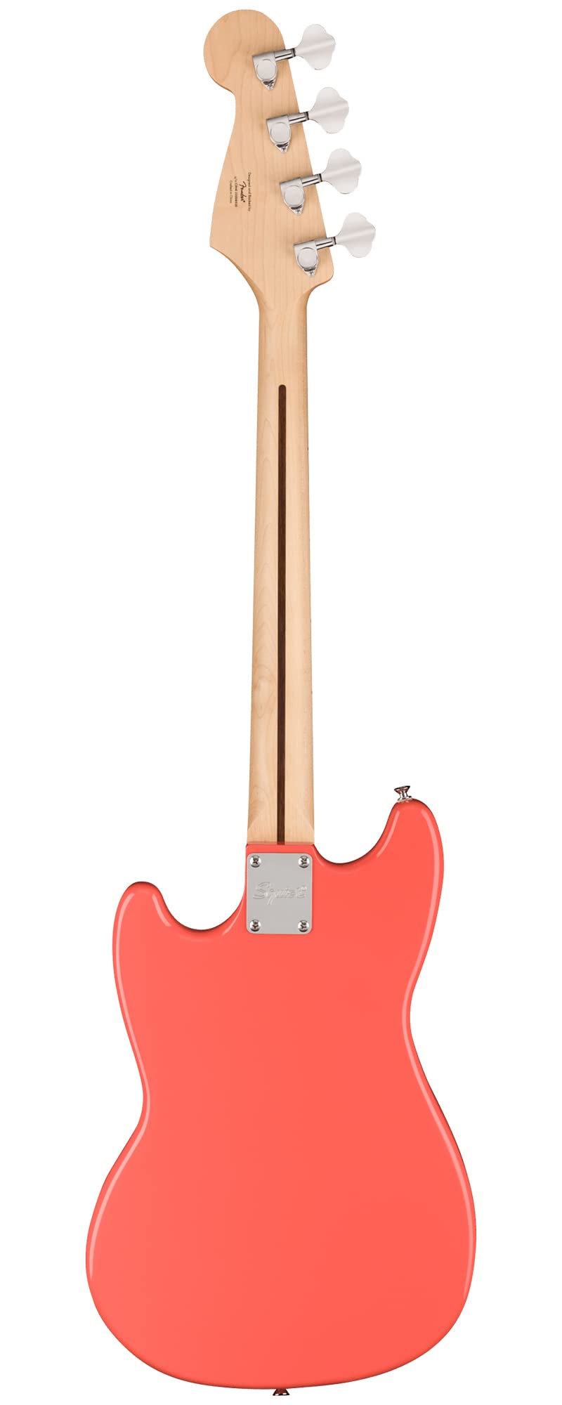 Fender Squier Sonic Bronco Bass - Tahitian Coral w/ Tuner