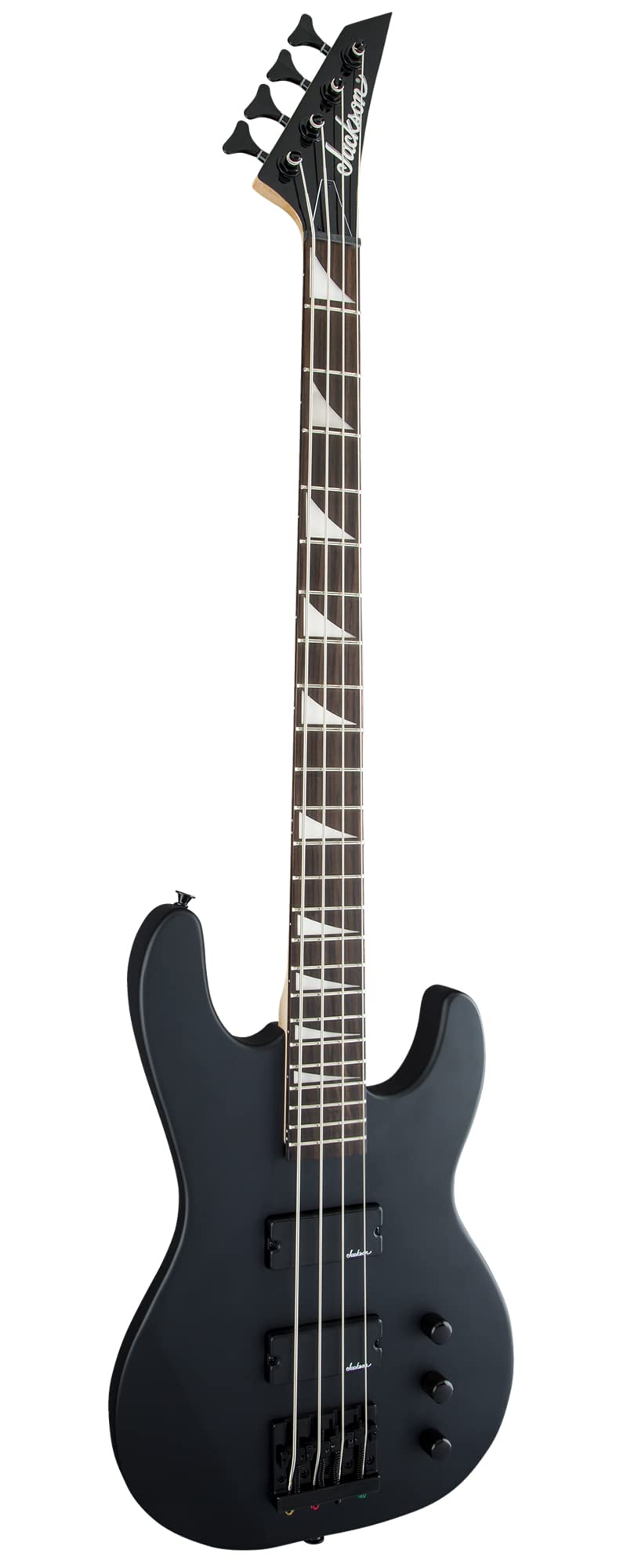 Jackson JS Series Concert Bass JS2 Bass Guitar - Satin Black w/ Instrument Cable