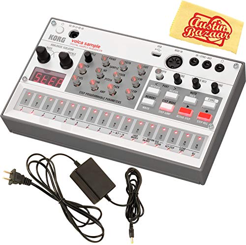 Korg Volca Sample Digital Sample Sequencer w/ Power Supply
