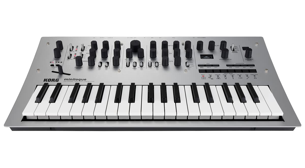 Korg Minilogue Polyphonic Analog Synthesizer w/ MIDI Cable