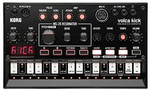 Korg Volca Kick Analogue Kick Generator w/ Power Supply