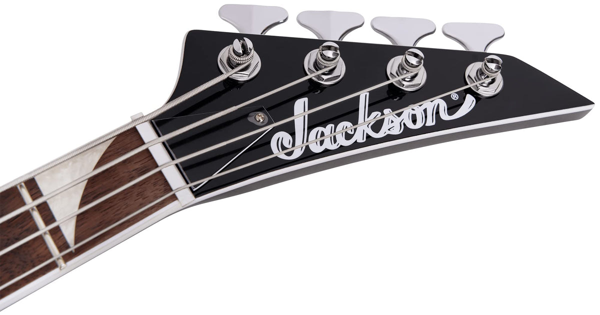 Jackson X Series Concert Bass CBXNT DX IV Bass Guitar - Gloss Black w/ Instrument Cable