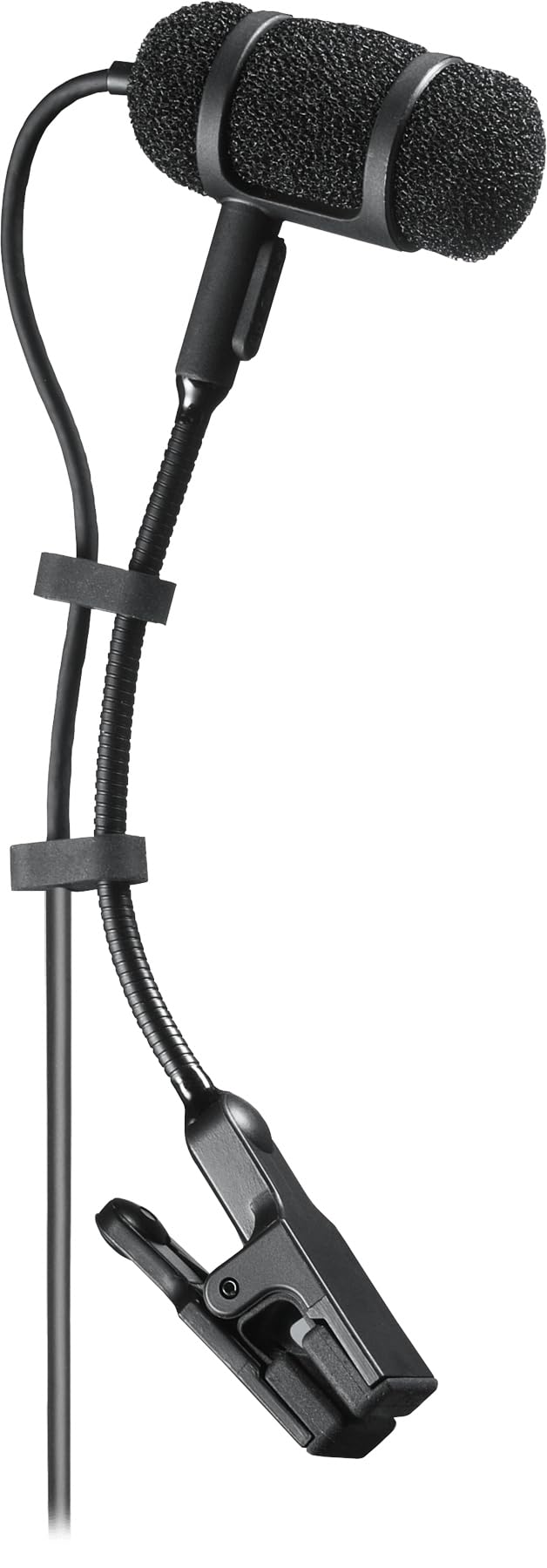 Audio-Technica PRO35 Cardioid Condenser Clip-On Instrument Microphone w/ Boom Arm