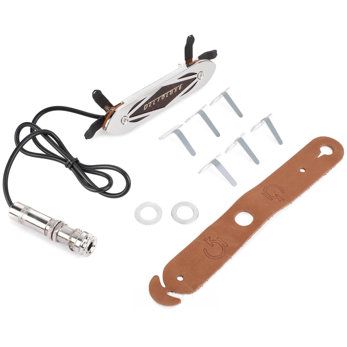 Gretsch Deltoluxe Acoustic Soundhole Pickup - Chrome