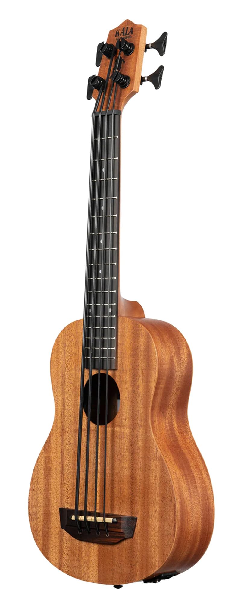 Kala U-BASS-NOMAD-FS Nomad Mahogany U-Bass Acoustic-Electric Ukulele Bass w/ Gig Bag