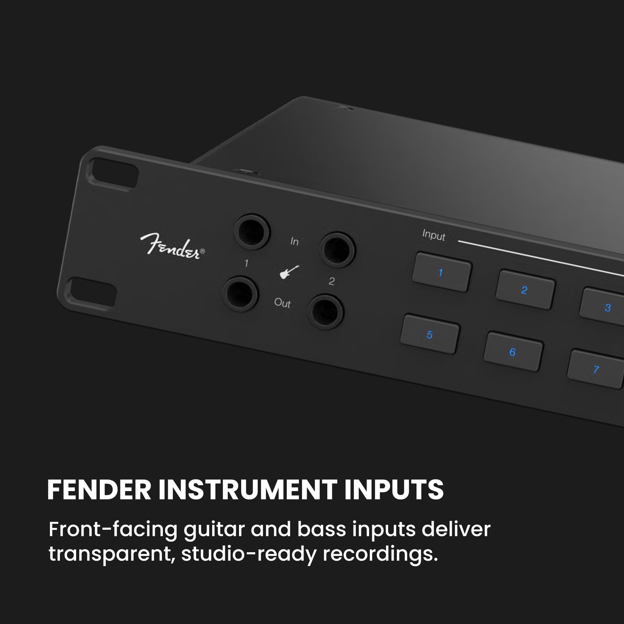 Fender Quantum HD 8 USB-C Audio Interface w/ Headphones