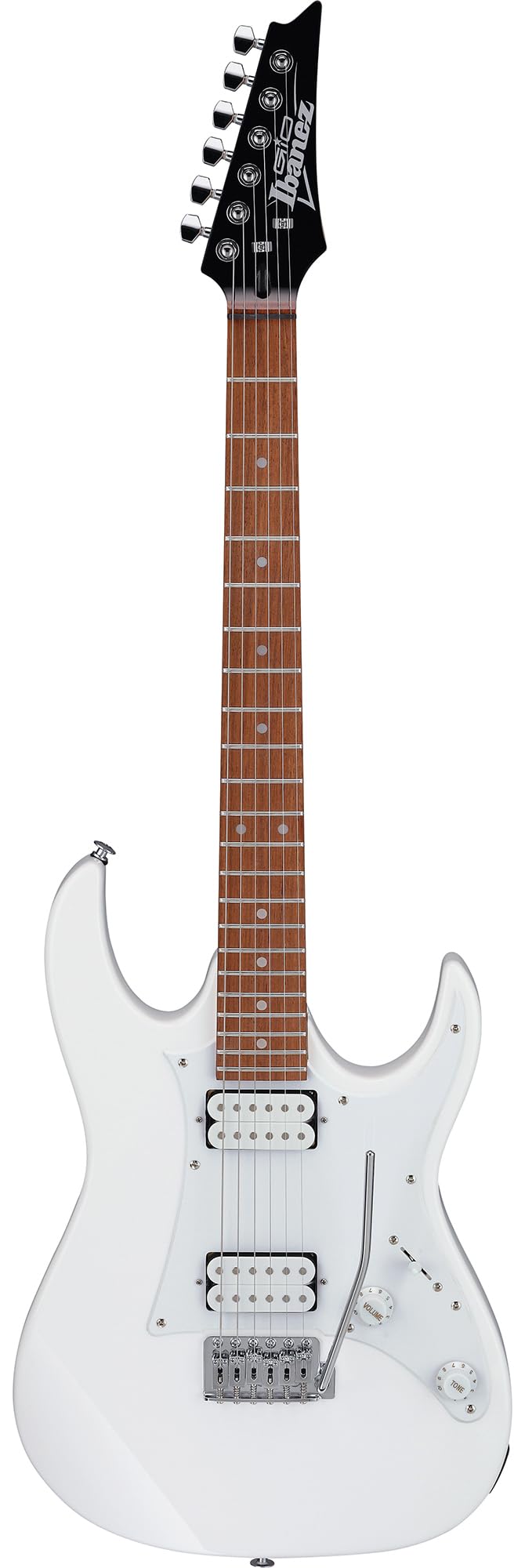 Ibanez GRX20W RG Gio Electric Guitar - White w/ Amplifier