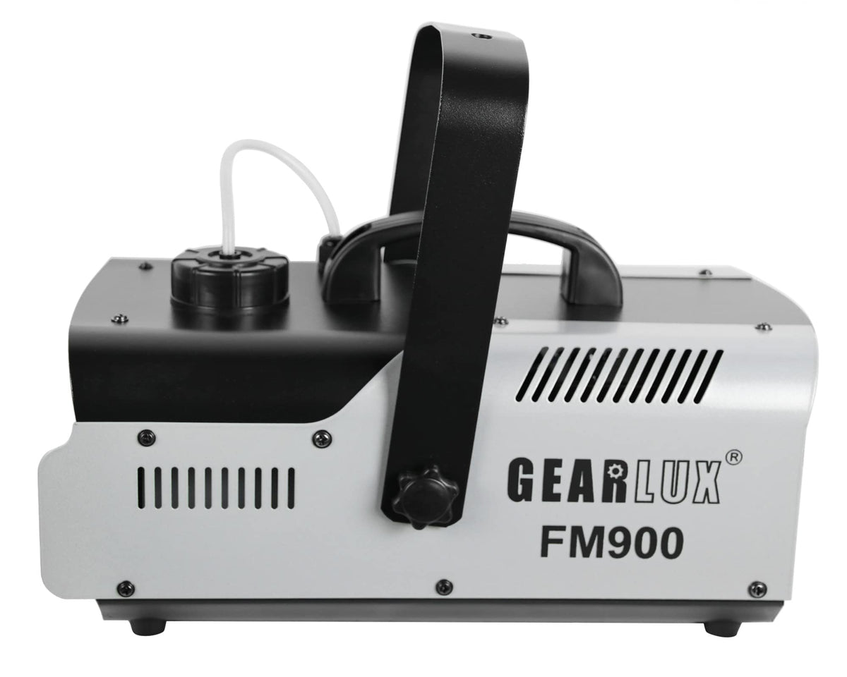 Gearlux 900-Watt Compact Fog Machine with Wire and Wireless Controls