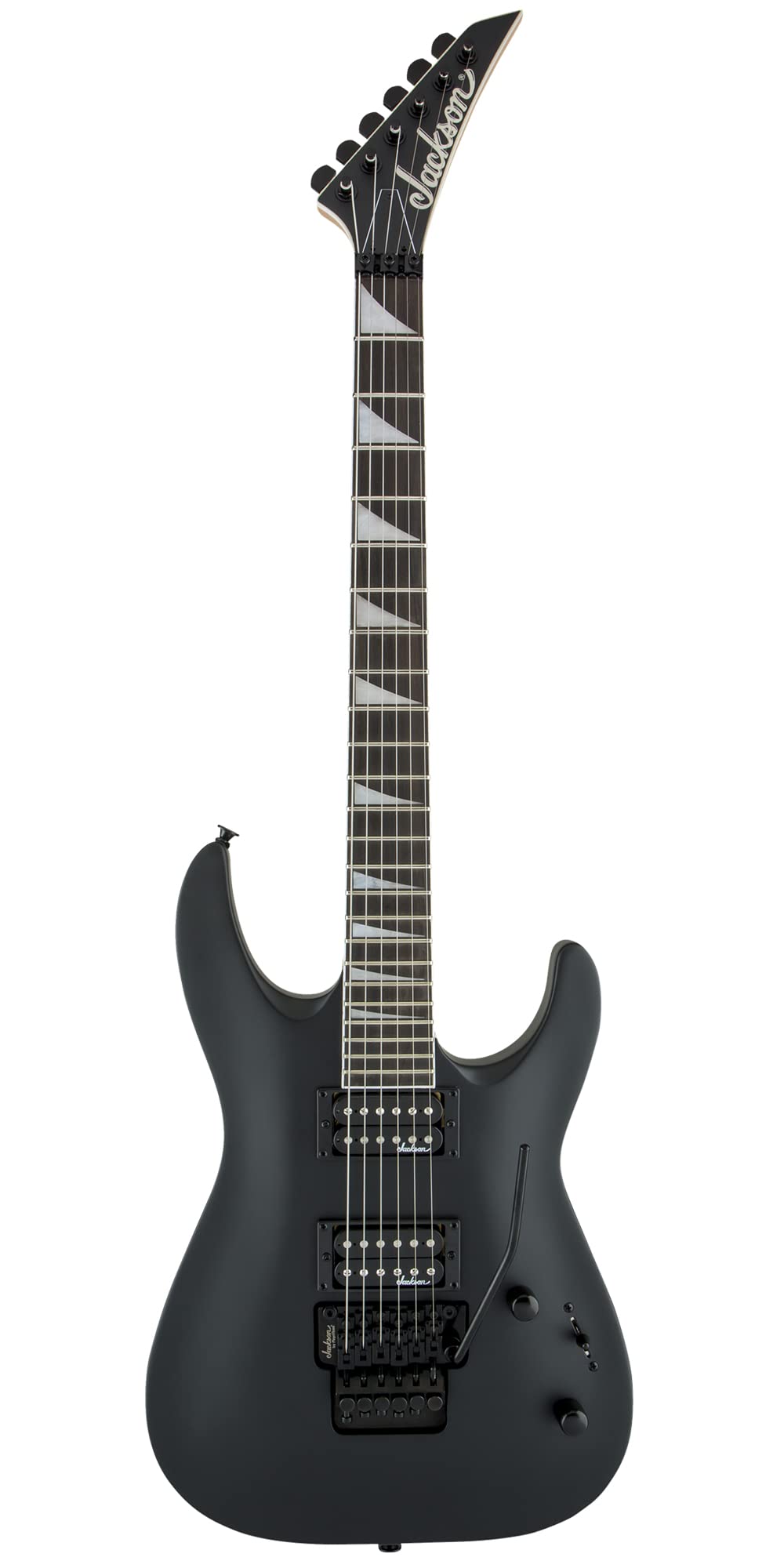 Jackson JS Series Dinky Arch Top JS32 DKA Electric Guitar - Satin Black w/ Instrument Cable