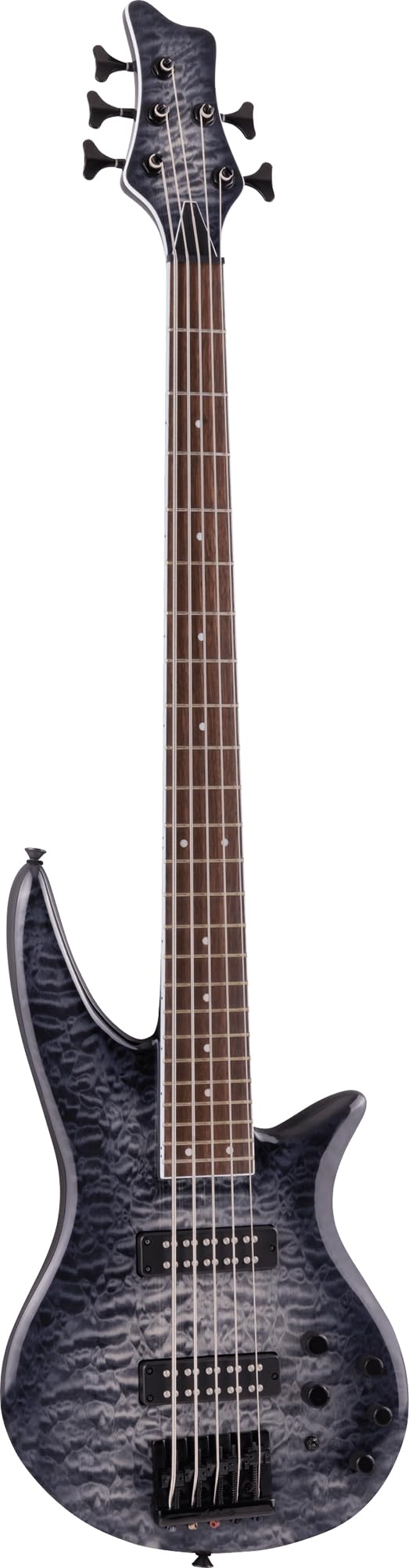 Jackson X Series SBXQ V 5-String Spectra Bass - Transparent Black Burst