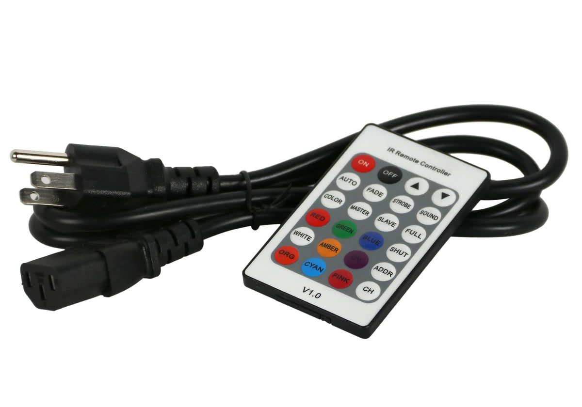 Gearlux 24PCS 30-Watt RGB Battery LED Par Stage Light with Built- in 2.4G Wireless DMX Signal Receiver