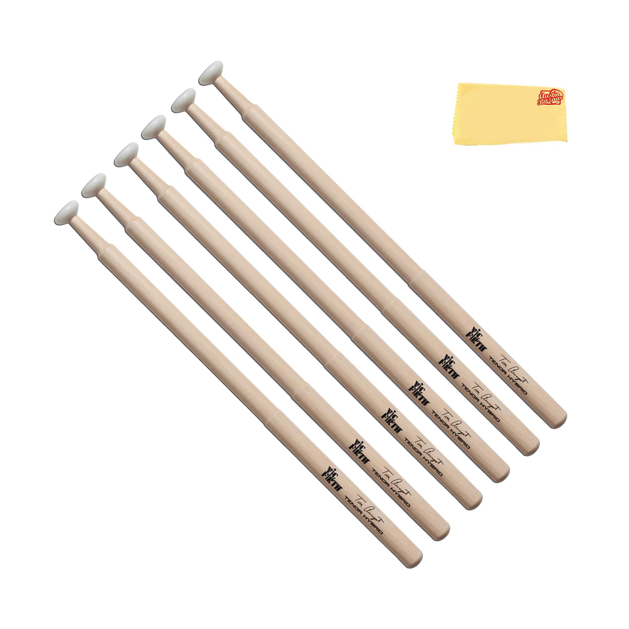 Vic Firth STATH Corpsmaster Multi-Tenor Tom Aungst Tenor Hybrid Drumsticks - 3 Pack