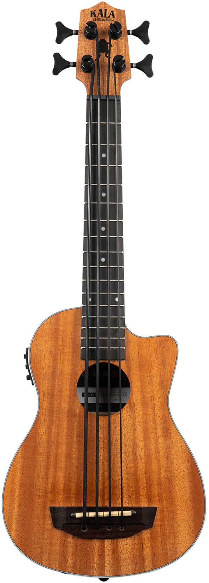 Kala UBASS-SCOUT-FS Scout Acoustic-Electric U-Bass Ukulele Bass w/ Gig Bag