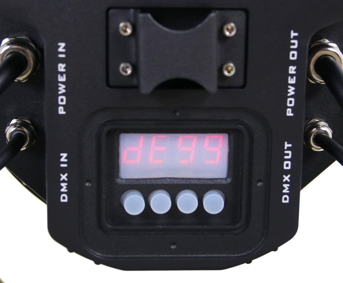 Gearlux SP186EX 18-LED 14-Watt RGBWA+UV Six-in-One LED PAR Stage Light