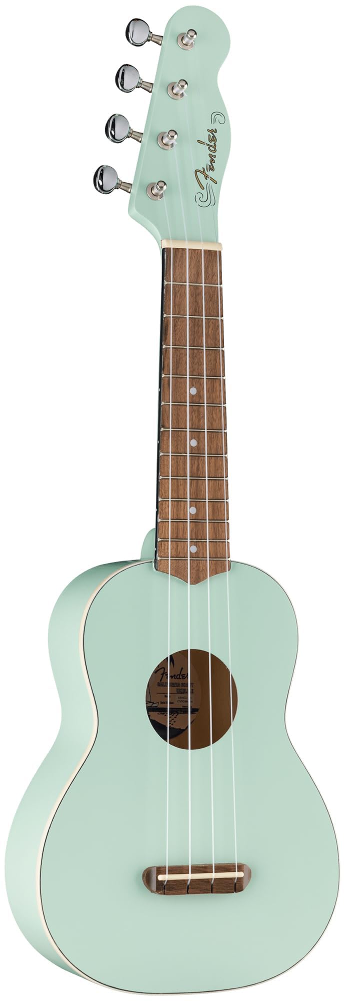 Fender Venice Soprano Ukulele - Surf Green w/ Gig Bag
