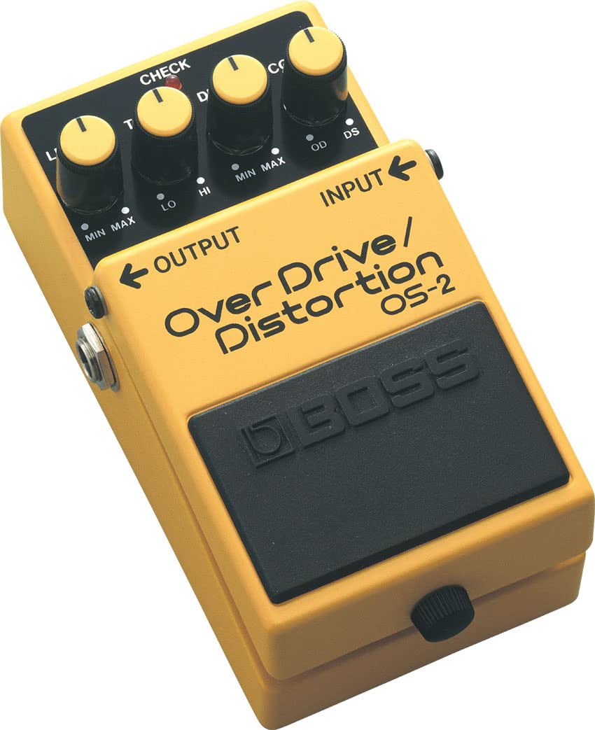 Boss OS-2 OverDrive/Distortion w/ Instrument Cables