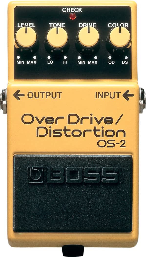 Boss OS-2 OverDrive/Distortion w/ Instrument Cables