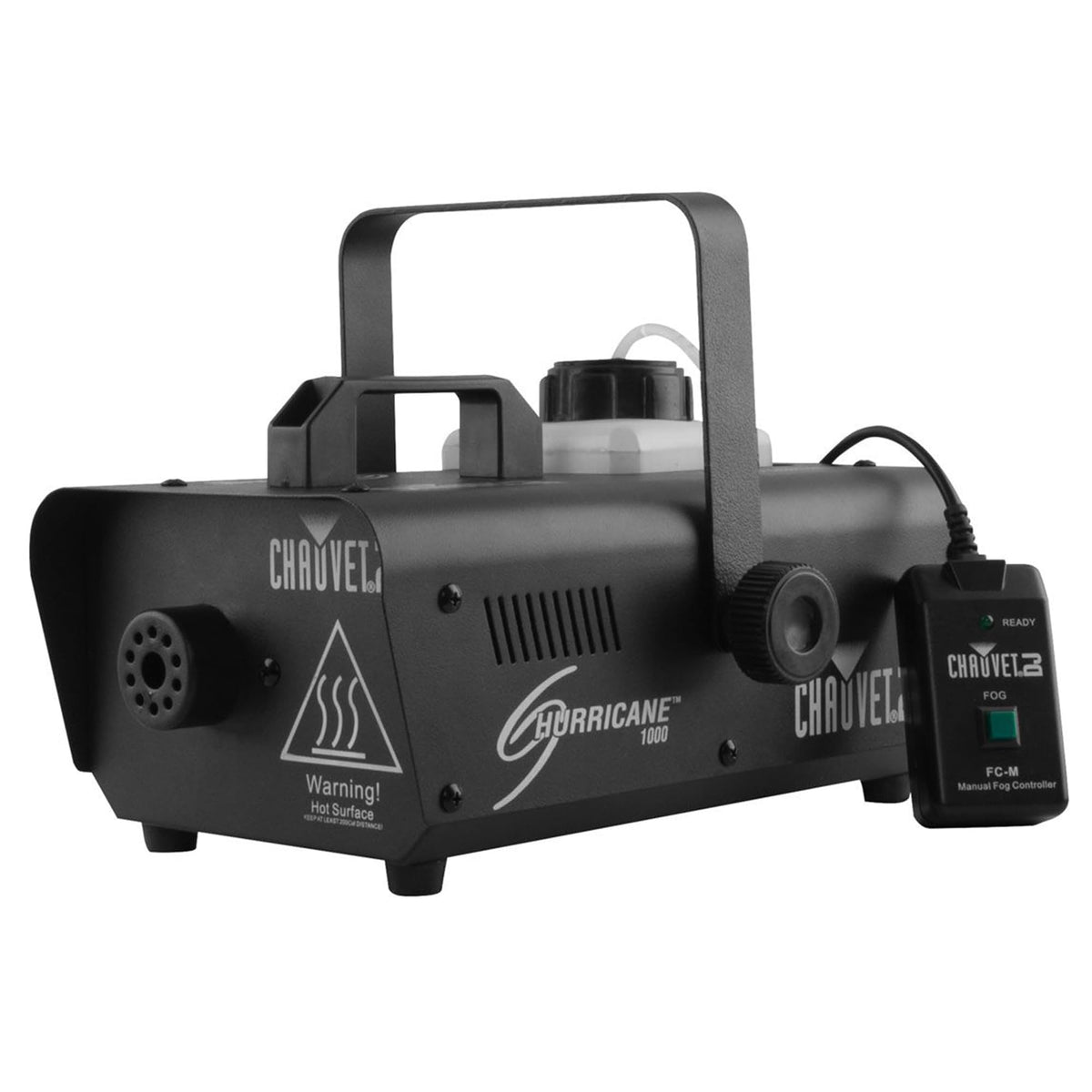 Chauvet DJ Hurricane 1000 Fog Machine w/ Haze Fluid