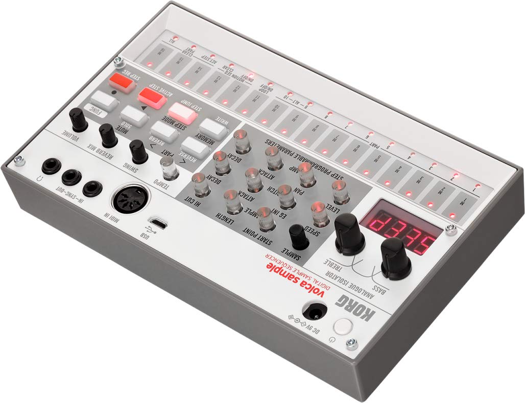 Korg Volca Sample Digital Sample Sequencer w/ Power Supply