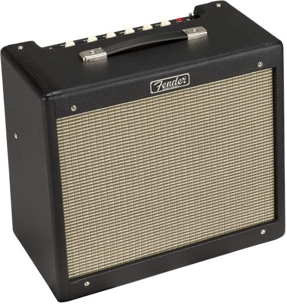 Fender Blues Junior IV Guitar Combo Amplifier - Black w/ Fender Amperstand Guitar Cradle