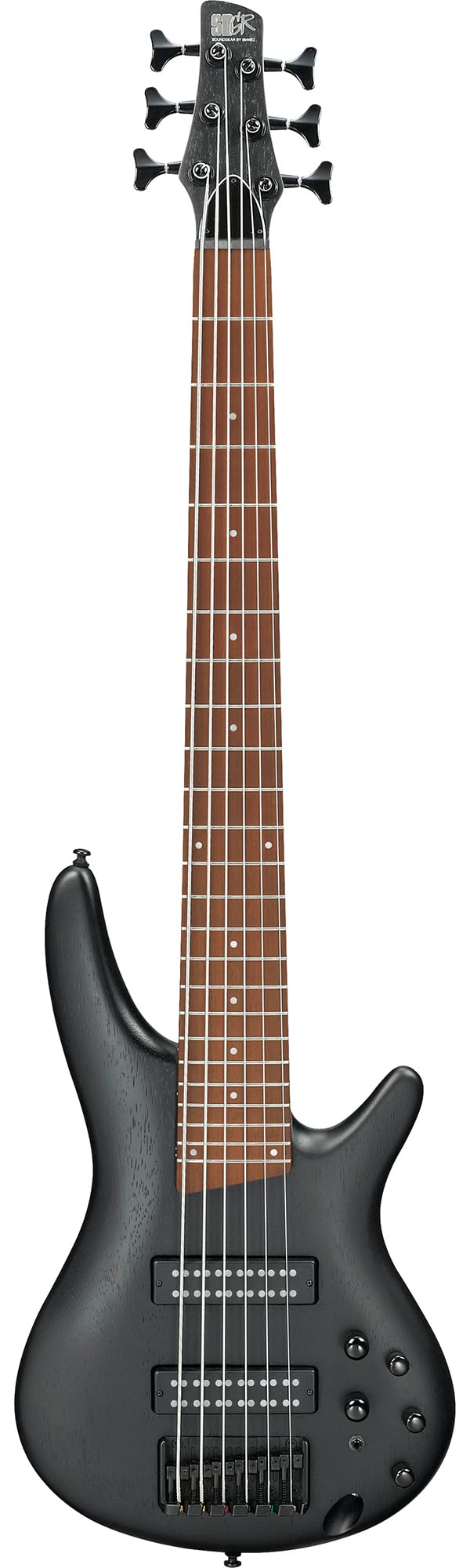 Ibanez SR306EB SR Standard 6-String Bass Guitar - Weathered Black w/ Gig Bag