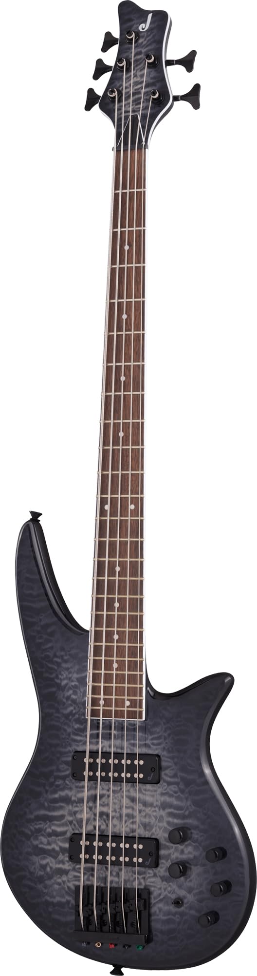 Jackson X Series SBXQ V 5-String Spectra Bass - Transparent Black Burst