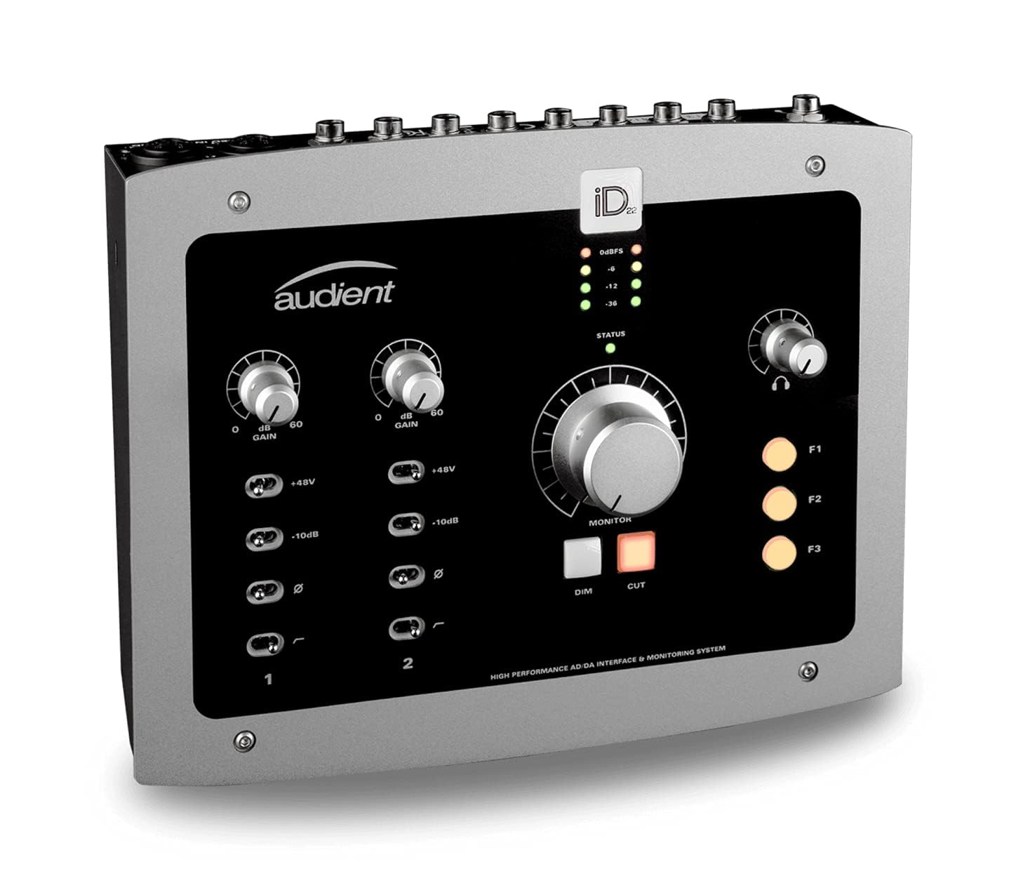 Audient iD22 10-In 14-Out Audio Interface w/ 4 Cables