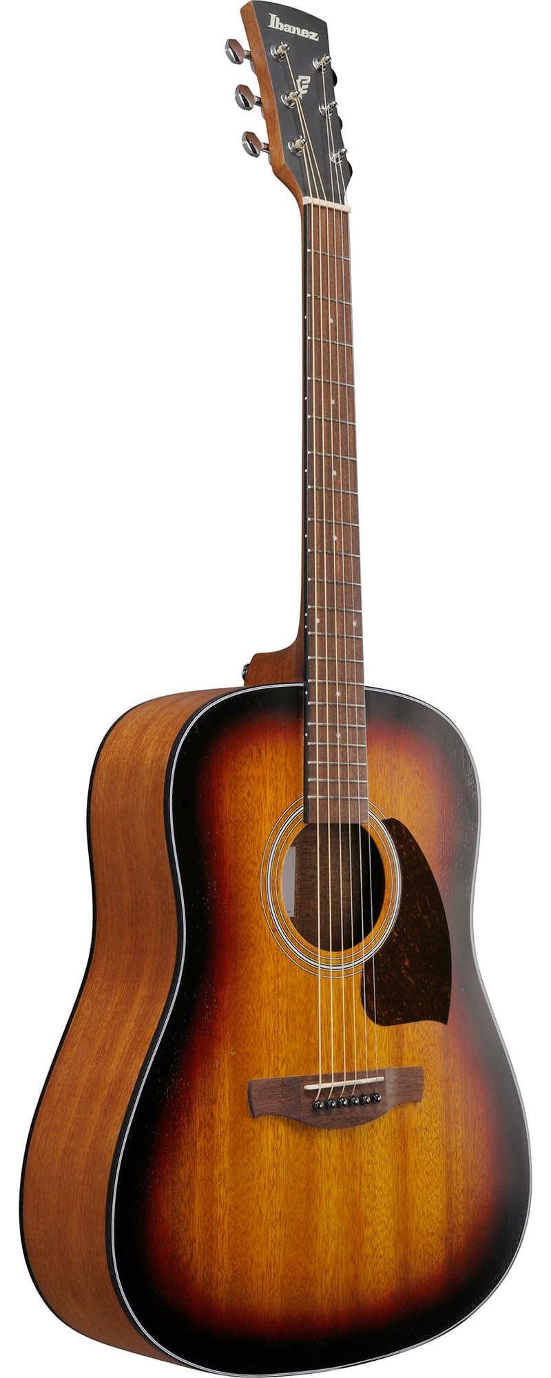 Ibanez PF54 PF Performance Dreadnought Acoustic Guitar - Open Pore Vintage Sunburst w/ Hard Case