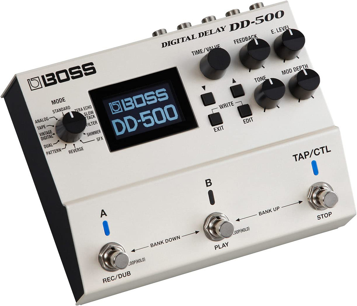 Boss DD-500 Digital Delay w/ Power Supply