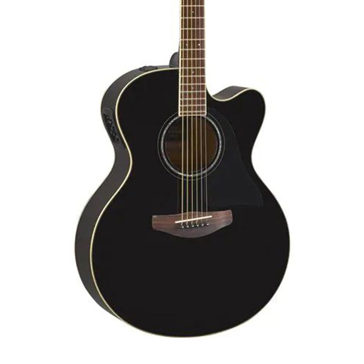 Yamaha CPX600 Acoustic-Electric Guitar - Black