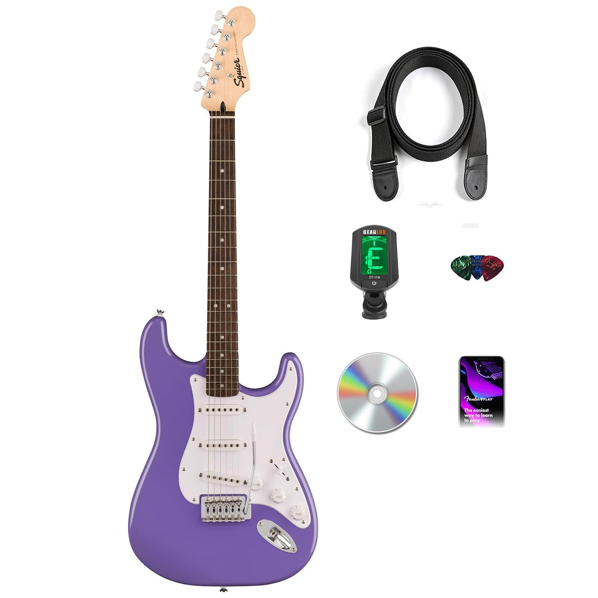 Fender Squier Sonic Stratocaster - Ultraviolet w/ Tuner