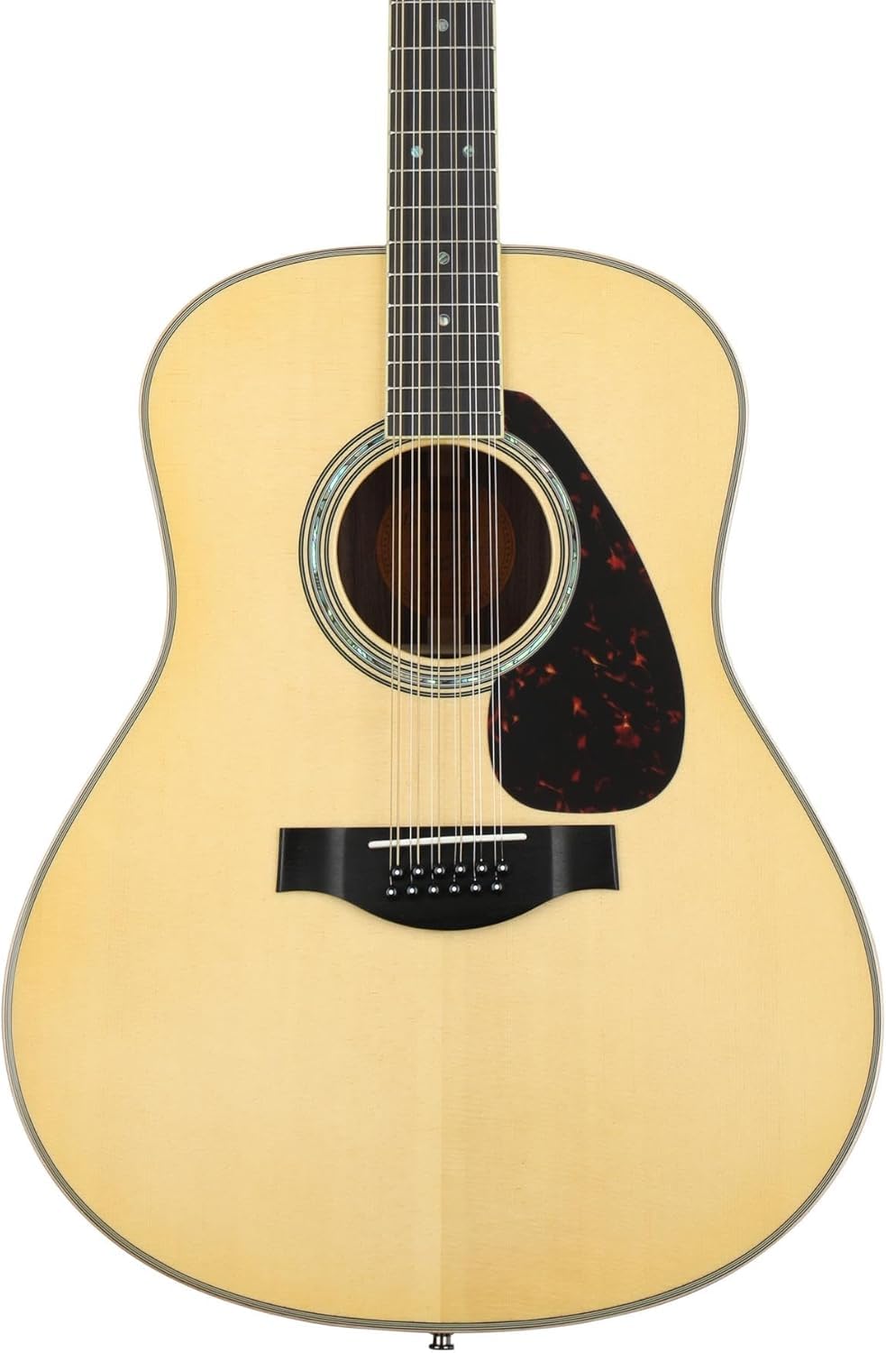 Yamaha LL16-12HB L-Series 12-String Folk Acoustic-Electric Guitar - Natural