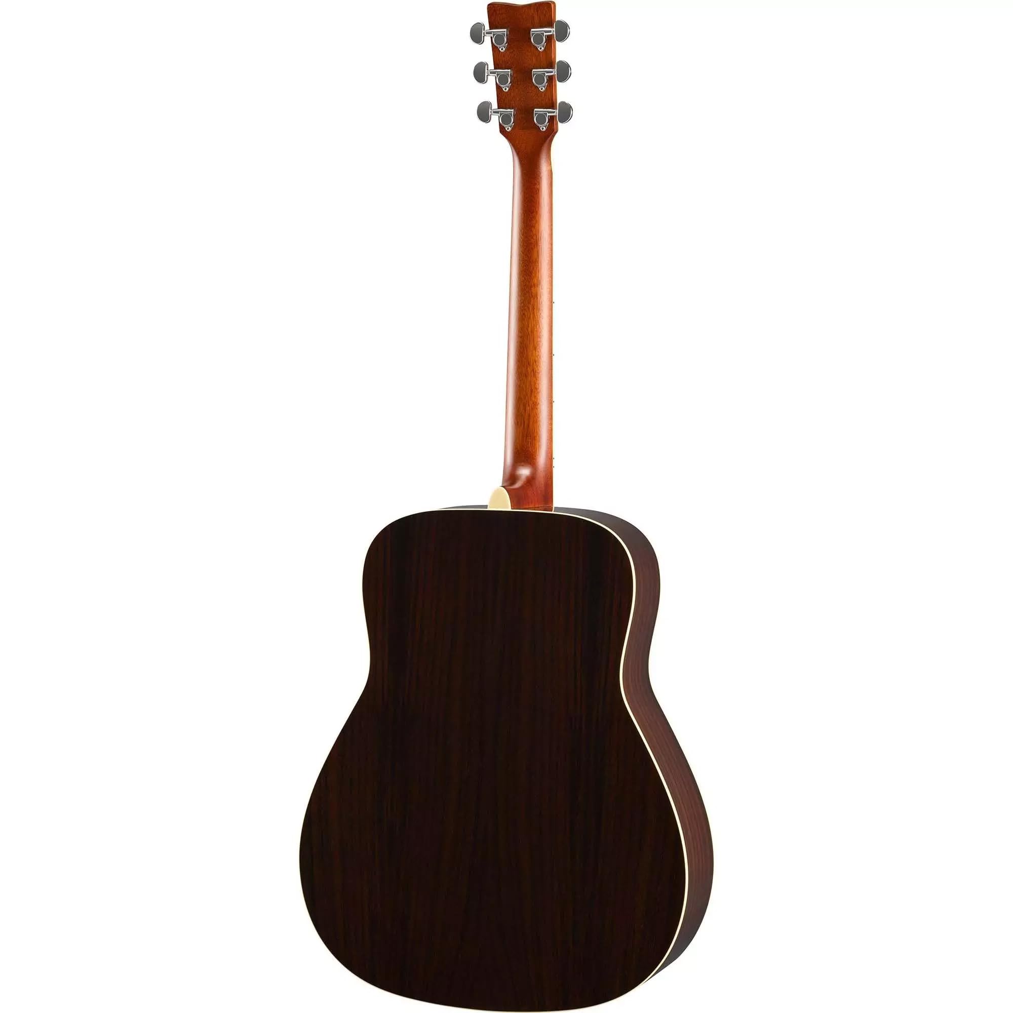 Yamaha FG830 Solid Top Folk Acoustic Guitar - Natural w/ Gig Bag