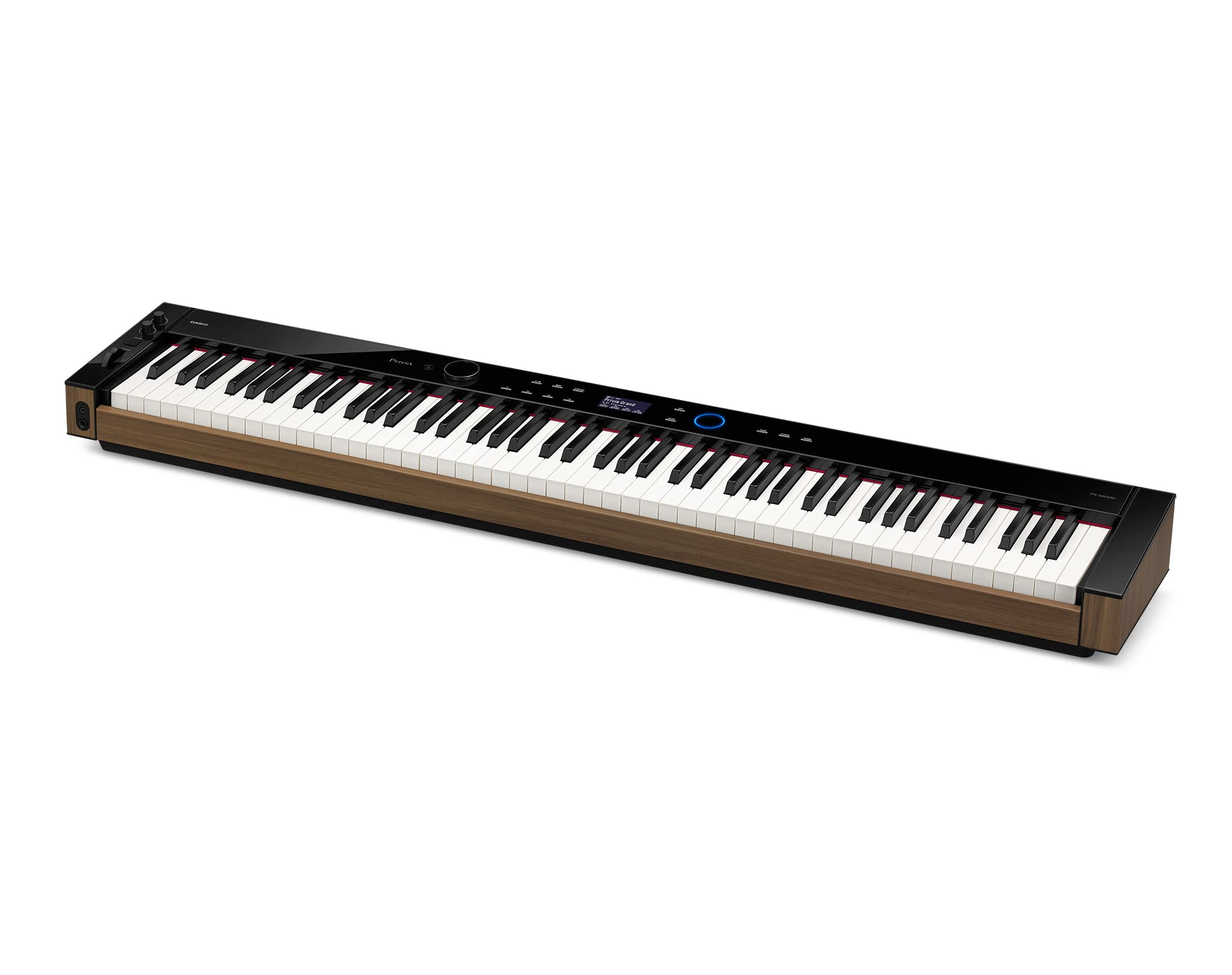 Casio PX-S6000 Privia Slim Digital Piano - Black w/ SP-34 Pedal