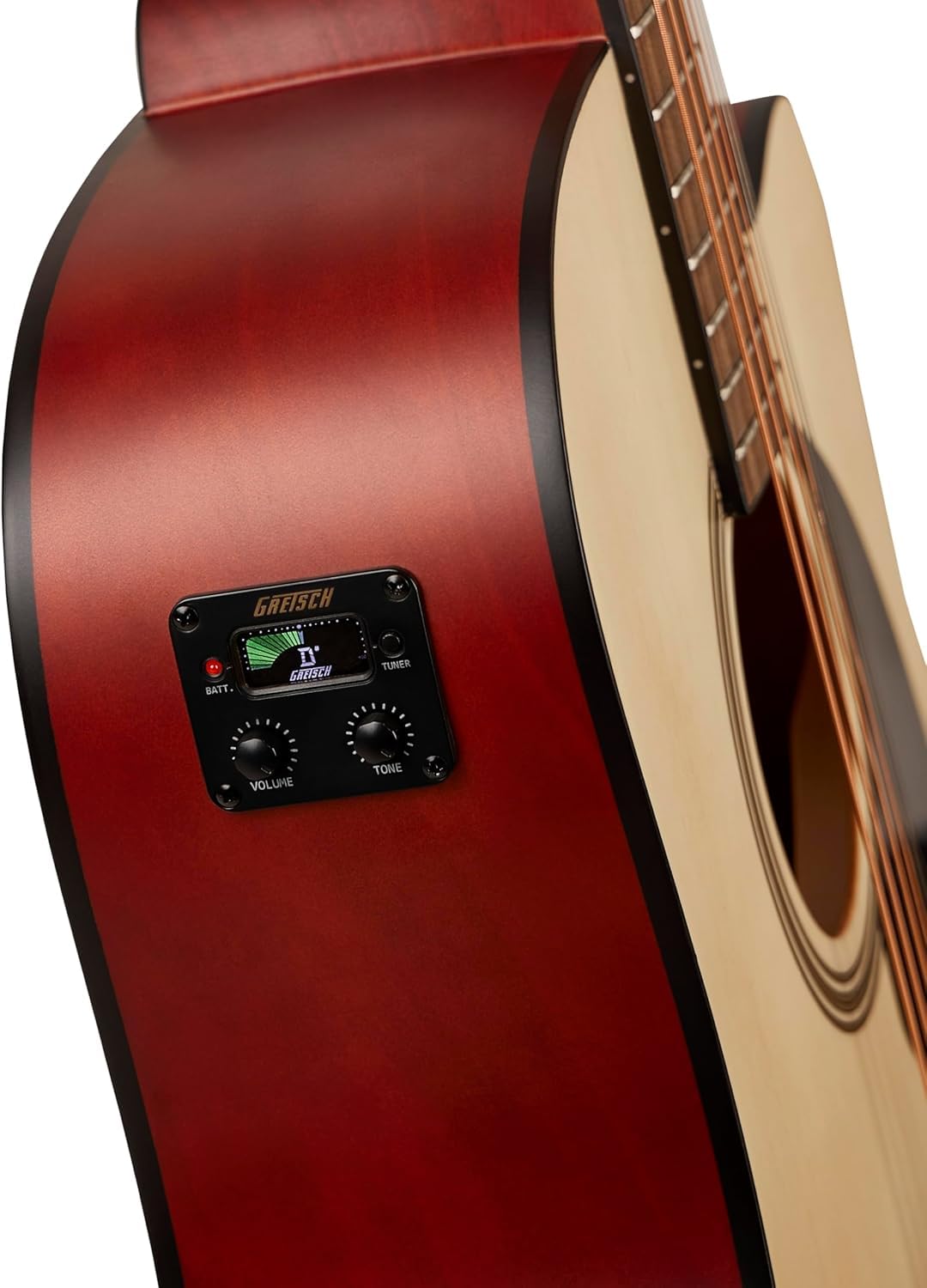 Gretsch Prelude D100CE Dreadnought Cutaway Acoustic-Electric Guitar - Natural