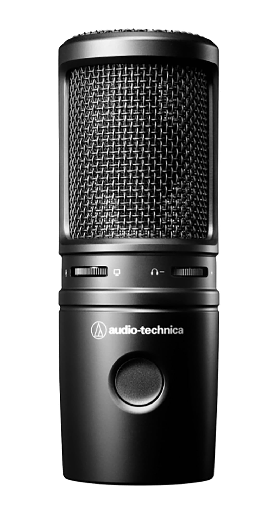 Audio-Technica AT2020USB-X Cardioid Condenser USB Microphone - Black w/ Pop Filter