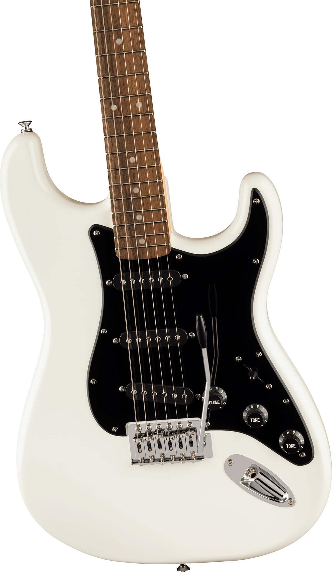 Fender Squier Sonic Stratocaster - Arctic White w/ Mustang Micro