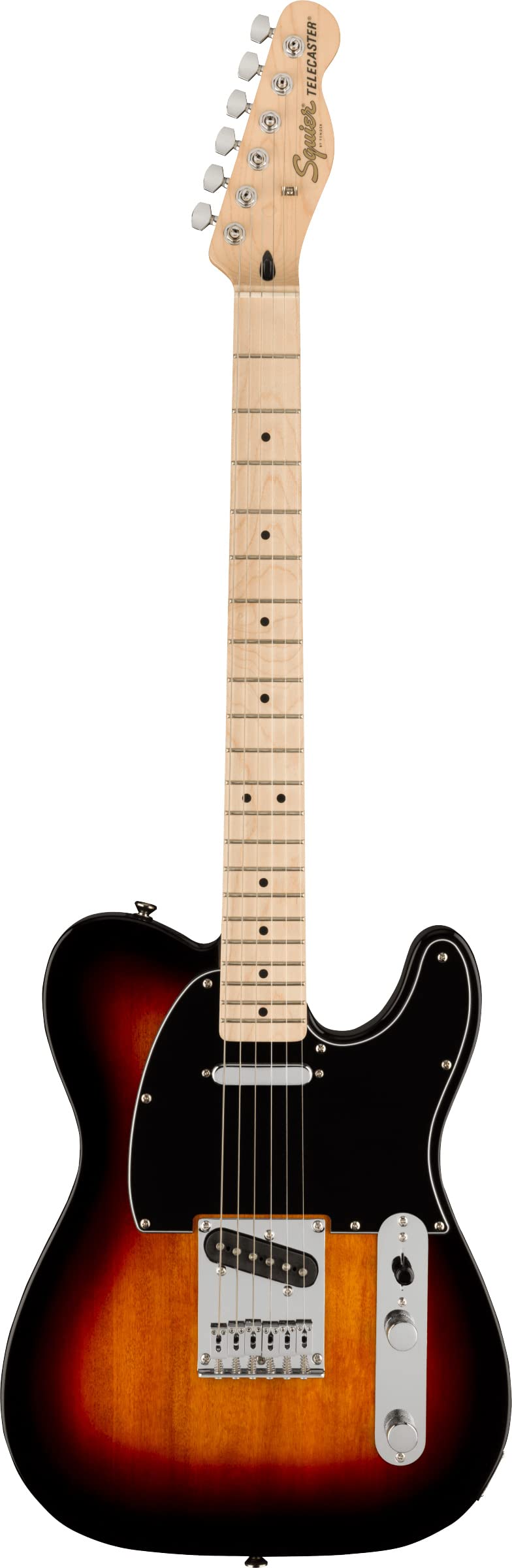 Fender Squier Affinity Telecaster - 3 Color Sunburst w/ Gig Bag