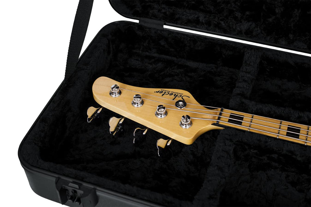 Gator GTSA-GTRBASS ATA Molded Polyethylene Case for Bass Guitars w/ Strap