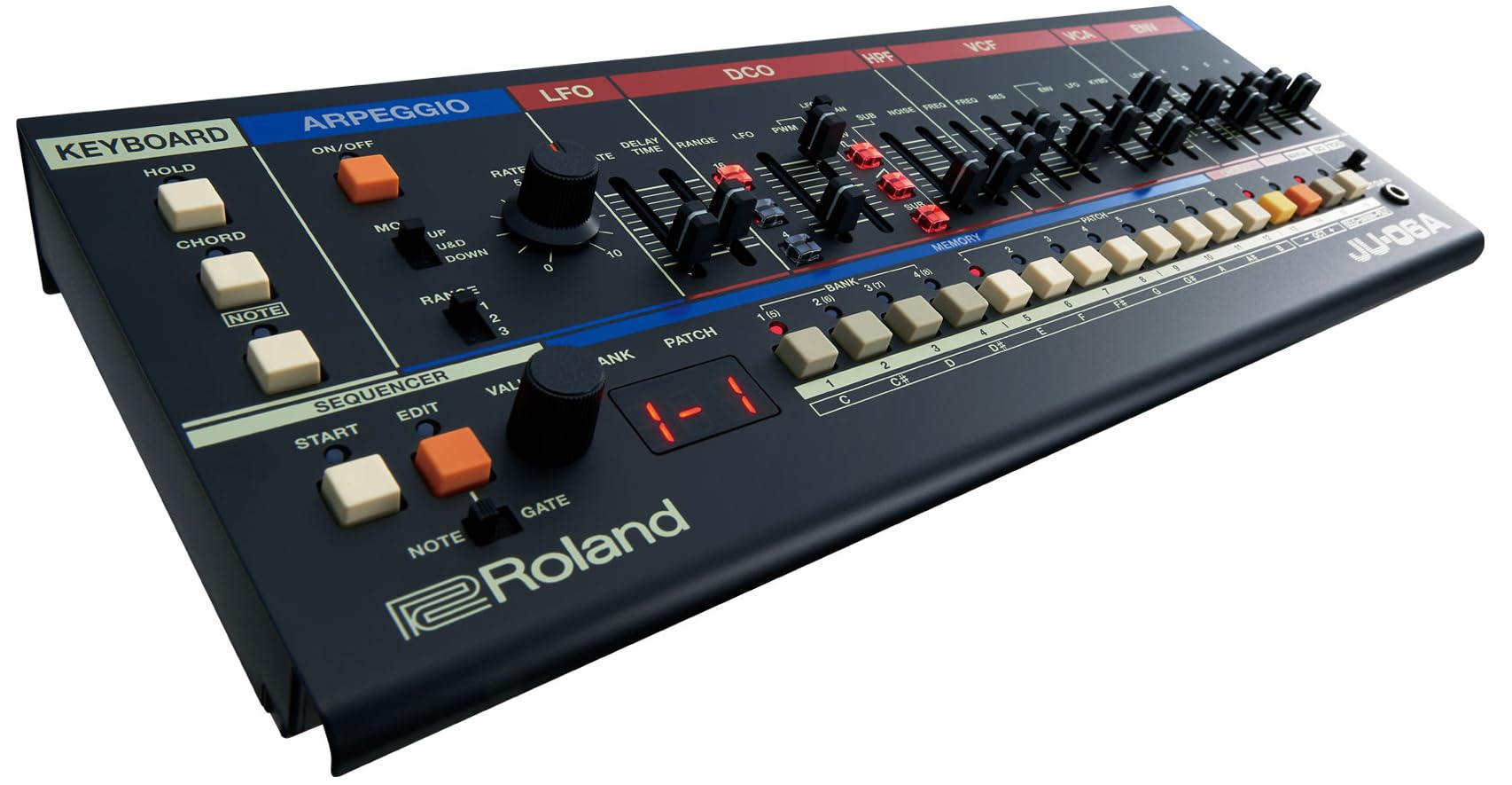 Roland JU-06A Juno Sound Module w/ Headphones