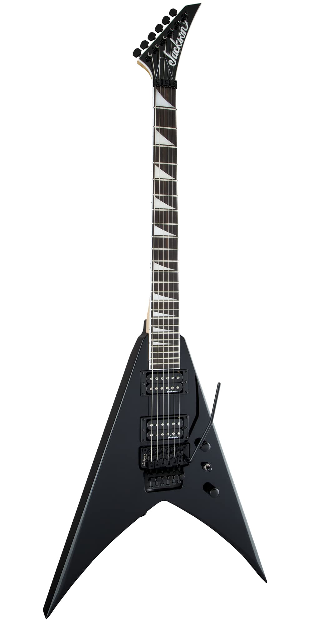 Jackson JS Series King V JS32 Electric Guitar - Gloss Black w/ Instrument Cable