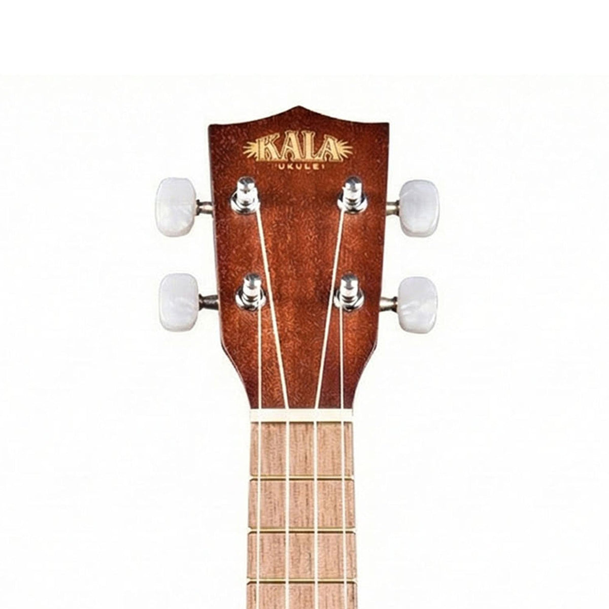 Kala KA-15S-H1 Satin Mahogany Soprano Ukulele - Hawaiian Islands w/ Gig Bag