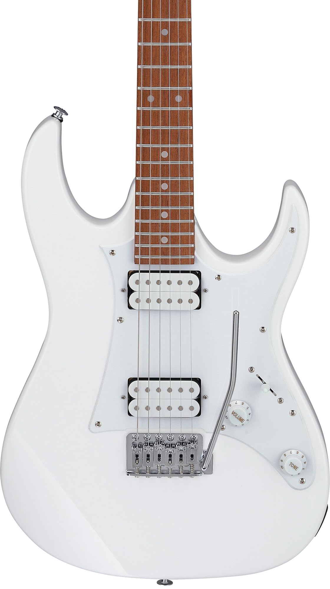 Ibanez GRX20W RG Gio Electric Guitar - White w/ Amplifier