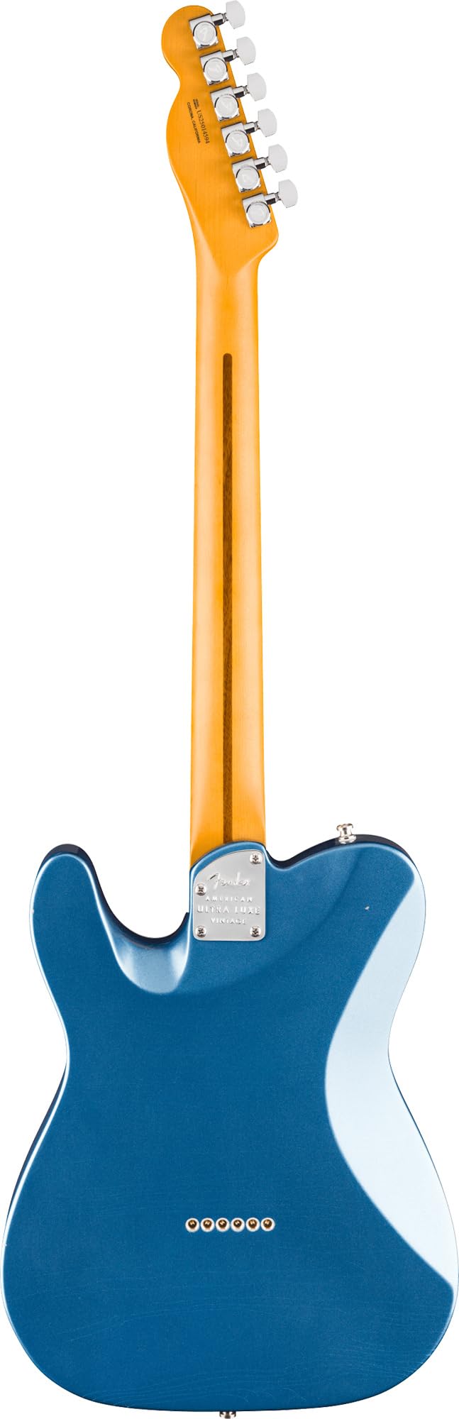 Fender American Ultra Luxe Vintage '60s Telecaster Custom - Lake Placid Blue w/ Guitar Cleaning Kit