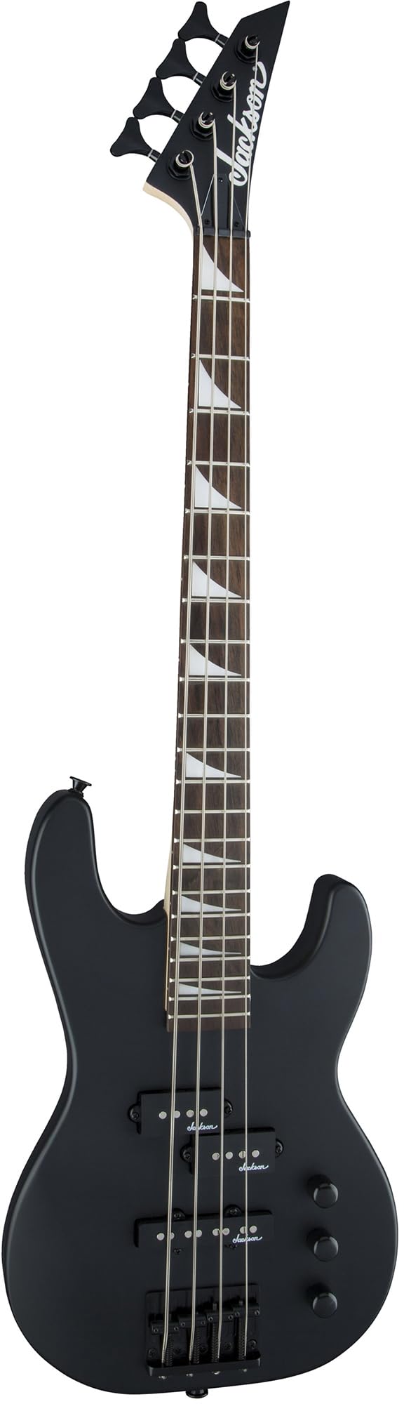 Jackson Concert Bass Minion JS1X Bass Guitar - Satin Black w/ Instrument Cable