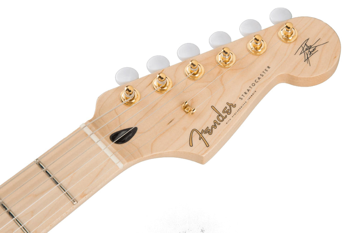 Fender Richie Kotzen Stratocaster - Transparent White Burst w/ Guitar Cleaning Kit
