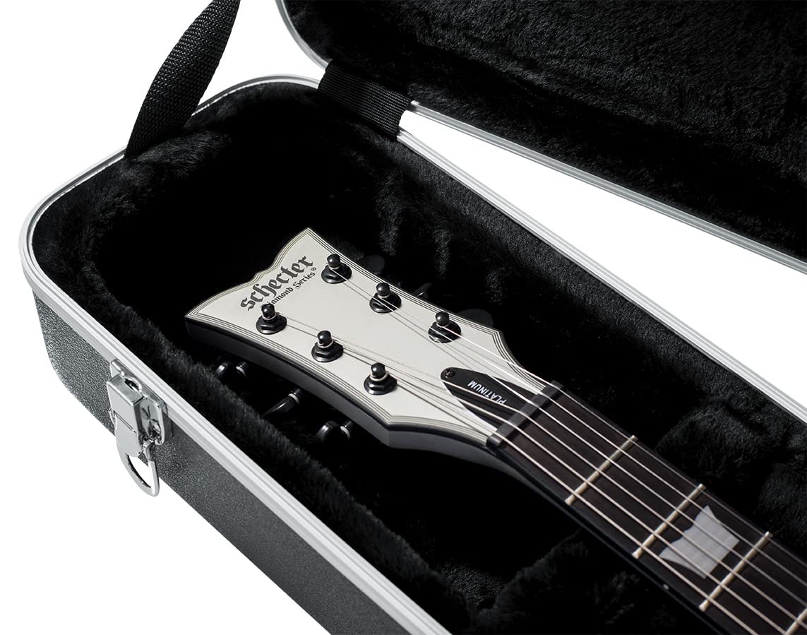 Gator GC-LPS Deluxe Molded Case for Gibson Les Paul - Black w/ Instrument Cable