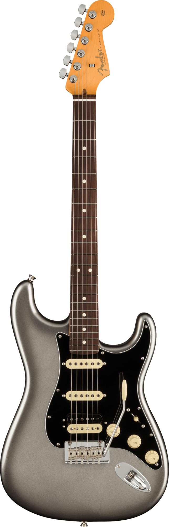 Fender American Professional II Stratocaster HSS - Mercury w/ Cleaning Kit